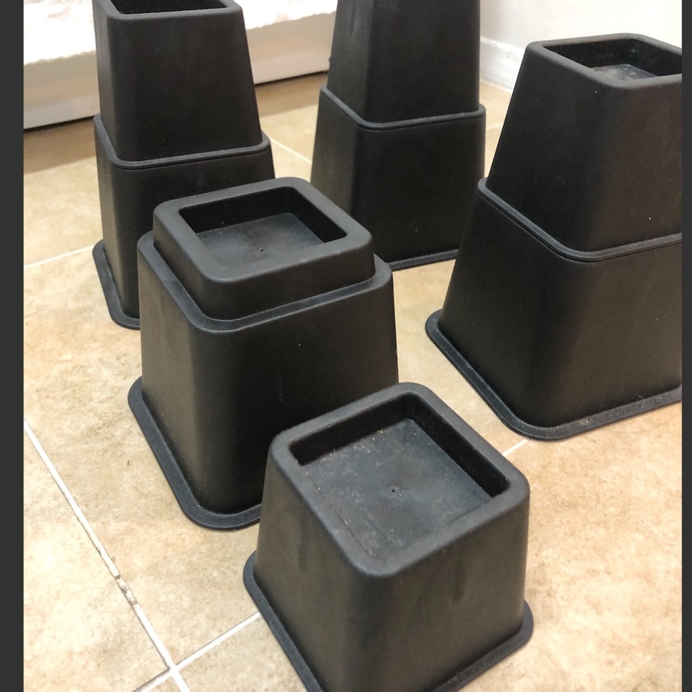 Dorm Bed Raisers (Stackable) - Picture 3 of 3